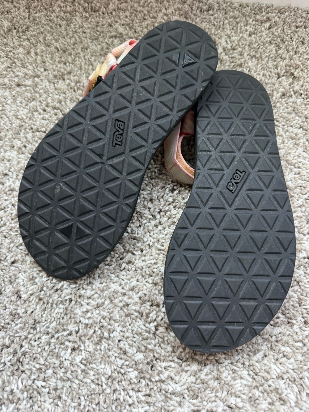Teva Women's Tie-Dye Pink Multicolor Sport Sandals - Picture 4 of 4